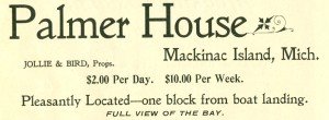 Advertisement, 1895