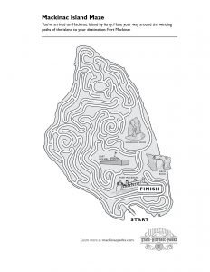 Mackinac Island Maze