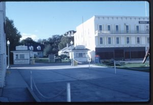 The former site of the hotel, as it appeared in about 1965.