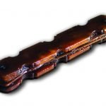 A pocketknife carved from bone