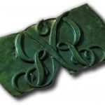 A Royal Artillery brass hat plate fragment