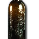 An intact bottle for Duffy's Malt Whiskey