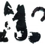 Various fragments of a shoe