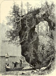 1. Fairy Arch from Picturesque America or The Land We Live In (1872)