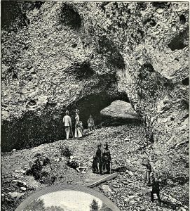 Maiden Arch (cropped) from A Lake Tour to Picturesque Mackinac on the D and C (1890)