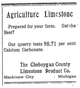 A vintage ad for the Mill Creek Quarry