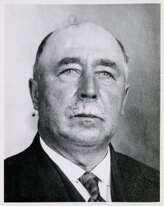 A portrait of Robert H. Benjamin. 