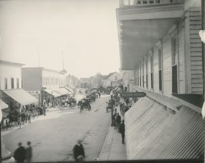 Another image of Main Street on Mackinac Island looking south. 