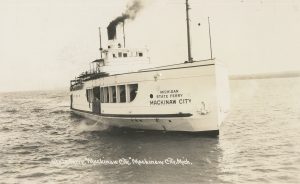 The Mackinaw City Auto Ferry