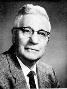 A portrait of Dr. Russell C. Hussey