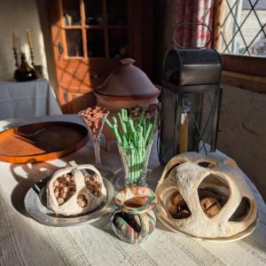 Holiday treats at Colonial Michilimackinac. 