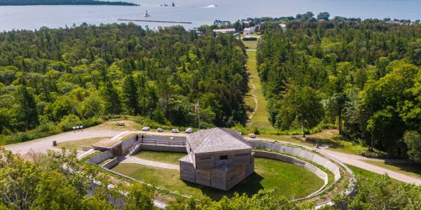 Fort Holmes - Aerial