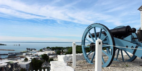 Fort Mackinac West Cannon