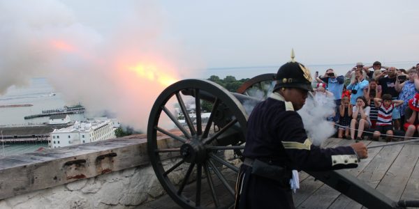 Tristan with Cannon