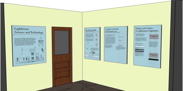 Part of the new exhibit.