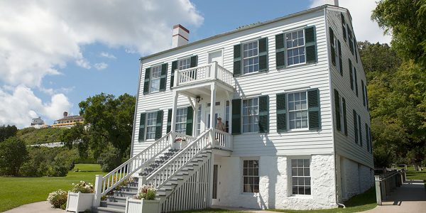 The Richard and Jane Manoogian Mackinac Art Museum.