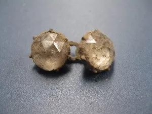 clear cufflink