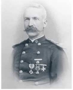 Capt. Greenleaf Goodale served as Fort Mackinac’s commander between 1886 and 1890. He supervised many improvements in the National Park.