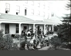 Island House Hotel will celebrate 165 years of welcoming guests in 2017. This image is from the late 1890s.