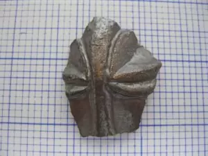 Rosette from a Nottingham-type stoneware vessel