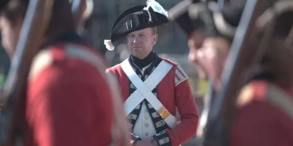 Craig with soldiers